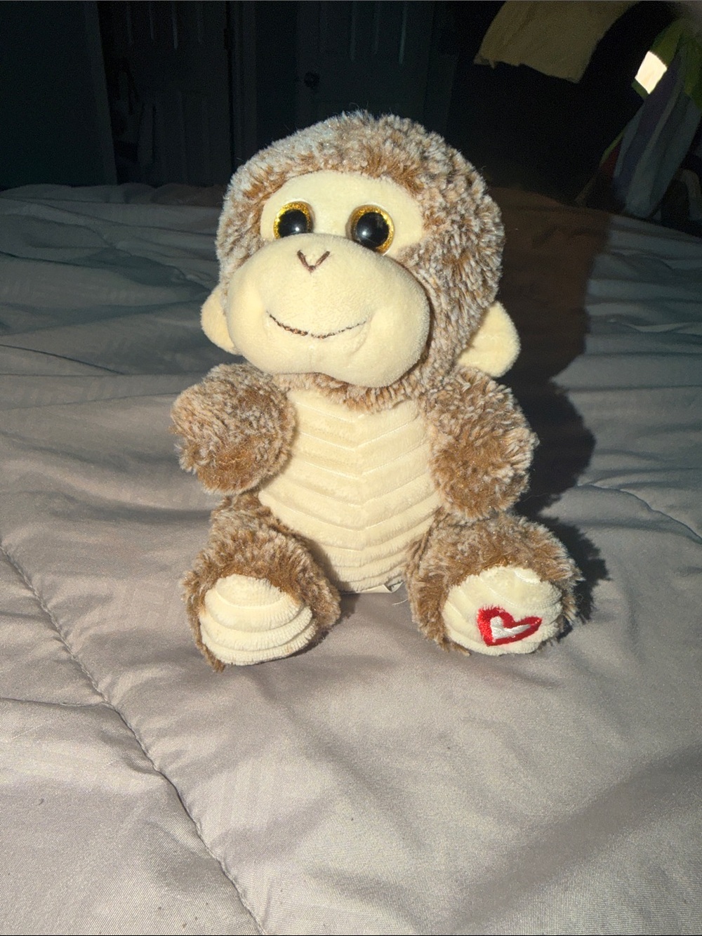 Kellytoy Glitter Eye Monkey Plush